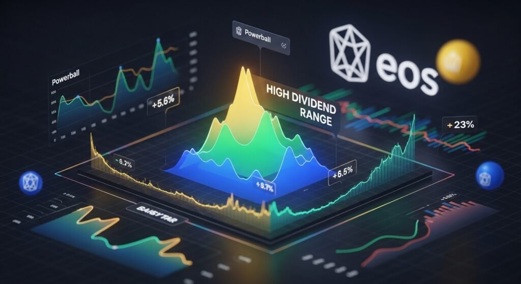 이오스파워볼 고배당 구간 존재한다는 데이터 발견